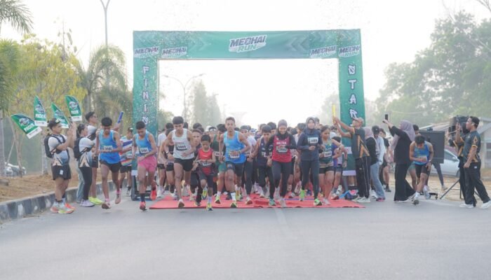 Pemuda Konsel Gaungkan Semangat Olahraga, Meohai Run 2026 Sukses Digelar