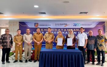 Dorong Transparansi Transaksi Belanja Daerah, Bank Sultra dan Pemda Konsel Teken MoU Impelemantasi KPPD