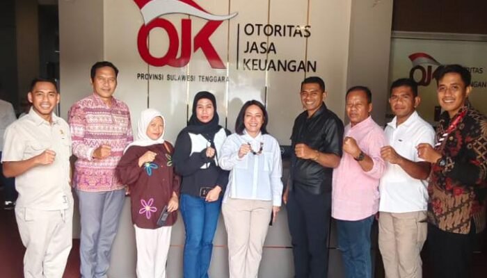 Komisi III DPRD Muna Barat Konsultasi ke OJK Sultra, Bahas Strategi Pencegahan Investasi dan Pinjol Ilegal