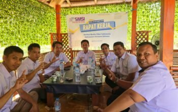 SMSI Konawe Selatan Perkuat Kelembagaan Organisasi Media Melalui Rapat Kerja