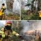 Karhutla Kian Merebak, Damkarmat Konsel Terus Bergerak