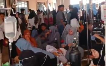 Ratusan Siswa SD, SMP dan SMA di Konsel Dilarikan ke Puskesmas Motaha Diduga Usai Mengkonsumsi MBG