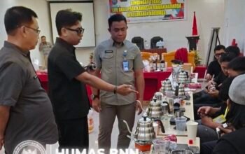 BNN Kota Kendari Dorong Pencegahan Narkoba Lewat Program Pemberdayaan, Dua Mantan Pecandu Ikuti Bintek Skill Barista