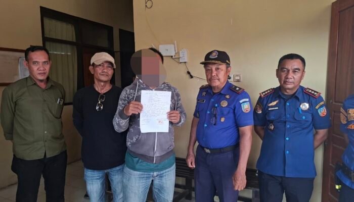 Perselisihan Damkarmat Konsel dengan Seorang Pemuda Warga Kecamatan Angata Berujung Damai