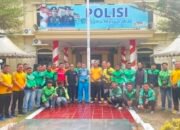 BNN Kota Kendari Bersama Polresta Beri Edukasi Bahaya Narkoba Pengemudi Ojol