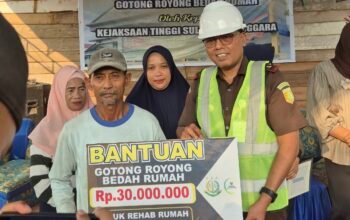 Kajati Sultra Tinjau Bedah Rumah di Mowila, Jaksa Dorong Peningkatan Kualitas Hidup Masyarakat