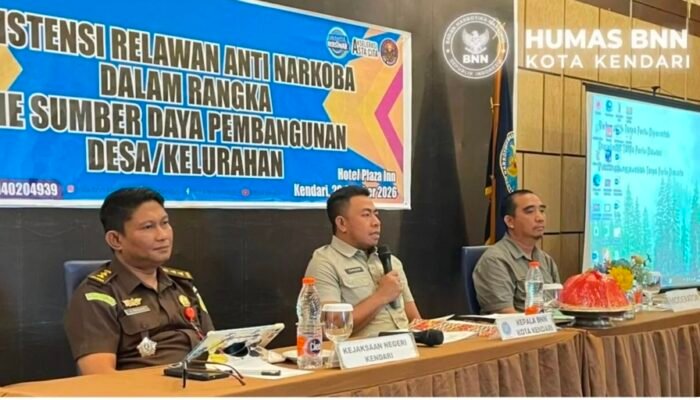 BNN Kota Kendari Bekali Relawan Anti Narkoba, Dorong Peran Aktif Pencegahan dan Peredaran Narkoba